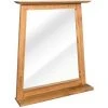 VidaXL Miroir De Salle De Bains Bois De Pin Massif Recyclé 70x12x79 Cm - Brun 2 VidaXL Miroir De Salle De Bains Bois De Pin Massif Recyclé 70x12x79 Cm - Brun -Miroir Soldes Boutique 10260013 1