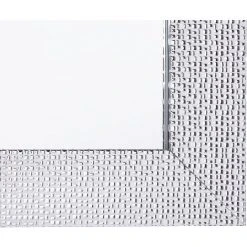 BELIANI Miroir En Plastique Argenté 91x61 - Argenté 10 BELIANI Miroir En Plastique Argenté 91x61 - Argenté -Miroir Soldes Boutique 11186987 4