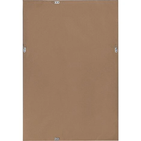 BELIANI Miroir En Plastique Argenté 91x61 - Argenté 7 BELIANI Miroir En Plastique Argenté 91x61 - Argenté – Image 5