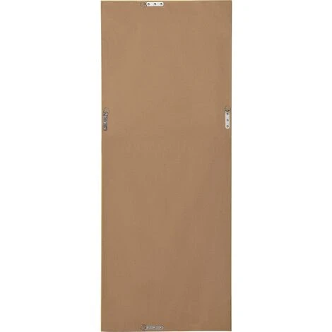 BELIANI Miroir En Plastique Argenté 130x50 - Argenté 5 BELIANI Miroir En Plastique Argenté 130x50 - Argenté – Image 3