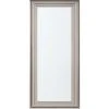 BELIANI Miroir En Plastique Argenté 130x50 - Argenté -Miroir Soldes Boutique 11186999 1