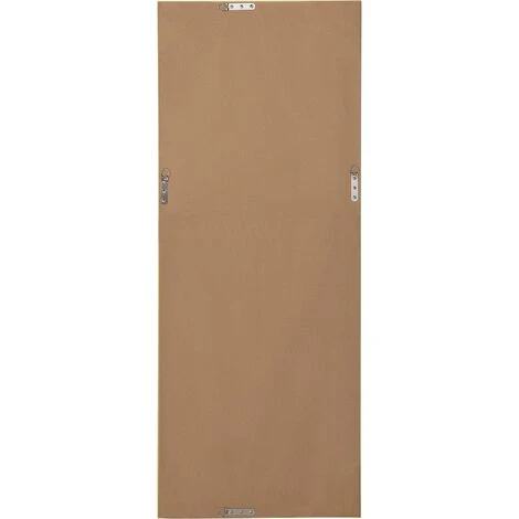 BELIANI Miroir En Plastique Argenté 130x50 - Argenté 6 BELIANI Miroir En Plastique Argenté 130x50 - Argenté – Image 4