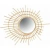 AUBRY GASPARD Miroir Spirale En Rotin Naturel - Naturel