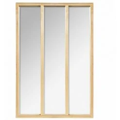 Miroir D'atelier - Atmosphera - Bois