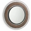 Kave Home - Miroir Rob Noir Rond Ø 90 Cm En Acier - Cuivre -Miroir Soldes Boutique 12370029 1