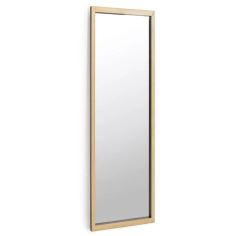 Kave Home - Miroir Enzo Noir Rectangulaire 48 X 148 Cm En Bois Massif D'ayuous - Naturel 3 Kave Home - Miroir Enzo Noir Rectangulaire 48 X 148 Cm En Bois Massif D'ayuous - Naturel