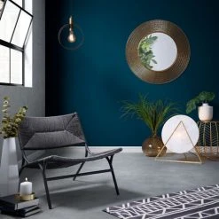 Kave Home - Miroir Place Doré Rond Ø 80 Cm En Acier - Doré 6 Kave Home - Miroir Place Doré Rond Ø 80 Cm En Acier - Doré -Miroir Soldes Boutique 12437243 2