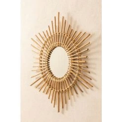 Miroir Rond En Bambou (66x66 Cm) Etual SKLUM Bambou Bambou - Bambou Bambou 10 Miroir Rond En Bambou (66x66 Cm) Etual SKLUM Bambou Bambou - Bambou Bambou -Miroir Soldes Boutique 12565711 4