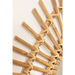 Miroir Mural Triangulaire En Bambou (56x56 Cm) Aube SKLUM Bambou Bambou - Bambou Bambou -Miroir Soldes Boutique 12662553 5