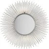 BELIANI Miroir En Plastique Argenté 80x80 - Argenté 1 BELIANI Miroir En Plastique Argenté 80x80 - Argenté -Miroir Soldes Boutique 13201846 1