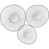 ATMOSPHERA, CRÉATEUR D'INTÉRIEUR Décoration Murale Métal 3 Miroirs Noir - Noir 2 ATMOSPHERA, CRÉATEUR D'INTÉRIEUR Décoration Murale Métal 3 Miroirs Noir - Noir -Miroir Soldes Boutique 13668132 1