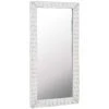 VIDAXL Miroir Osier Blanc 50 X 100 Cm - Maison Et Jardin - Décorations - Miroirs - Blanc - Blanc 2 VIDAXL Miroir Osier Blanc 50 X 100 Cm - Maison Et Jardin - Décorations - Miroirs - Blanc - Blanc -Miroir Soldes Boutique 14309381 1