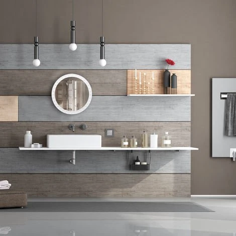 Relaxdays Miroir Mural Rond, Miroir à Accrocher, Salon, Salle De Bain & WC, ∅ Env. 50,5 Cm Avec Cadre, Blanc 4 Relaxdays Miroir Mural Rond, Miroir à Accrocher, Salon, Salle De Bain & WC, ∅ Env. 50,5 Cm Avec Cadre, Blanc – Image 2