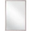 BELIANI Miroir En Plastique Rose 90x60 - Rose