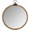 ATMOSPHERA Miroir En Bois Gousset - Bois -Miroir Soldes Boutique 15106120 1