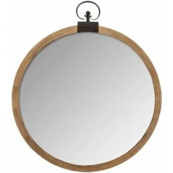 ATMOSPHERA Miroir En Bois Gousset - Bois