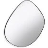 Kave Home - Miroir Anera En Acier 93 X 90 Cm - Noir -Miroir Soldes Boutique 15117349 1