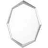 BELIANI Miroir En Métal Argenté 91x66 - Argenté -Miroir Soldes Boutique 15268437 1