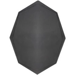 BELIANI Miroir En Métal Argenté 91x66 - Argenté -Miroir Soldes Boutique 15268437 5