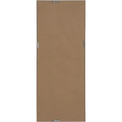 BELIANI Miroir En Plastique Noir 130x50 - Noir 7 BELIANI Miroir En Plastique Noir 130x50 - Noir – Image 5