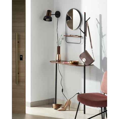 Kave Home - Miroir Marcolina En Acier Et MDF 37 X 58 Cm - Noir 4 Kave Home - Miroir Marcolina En Acier Et MDF 37 X 58 Cm - Noir – Image 2