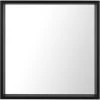 BELIANI Miroir En Plastique Noir 50x50 - Noir -Miroir Soldes Boutique 15680220 1