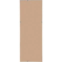 BELIANI Miroir En Plastique Gris 140x50 - Gris -Miroir Soldes Boutique 15680228 4