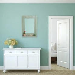 Relaxdays Miroir Mural En Bambou, Avec Rangement, Rectangulaire, Salle De Bain, Couloir, HLP: 70 X 50 X 10,5 Cm, Vert -Miroir Soldes Boutique 16277863 4