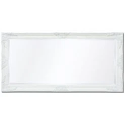 ASUPERMALL Miroir Mural Style Baroque 120 X 60 Cm Blanc 11 ASUPERMALL Miroir Mural Style Baroque 120 X 60 Cm Blanc -Miroir Soldes Boutique 16673564 5