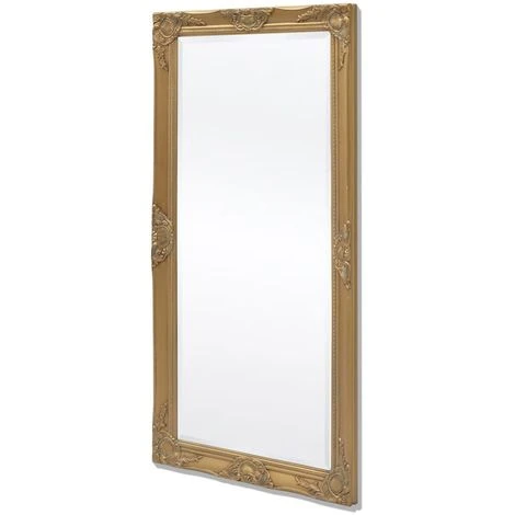 ASUPERMALL Miroir Mural Style Baroque 120 X 60 Cm Dore 6 ASUPERMALL Miroir Mural Style Baroque 120 X 60 Cm Dore – Image 4