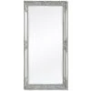 ASUPERMALL Miroir Mural Style Baroque 120 X 60 Cm Argente -Miroir Soldes Boutique 16673566 1