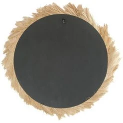 RENDEZ VOUS DéCO Miroir Silas En Matière Naturelle ∅ 70 Cm - Beige -Miroir Soldes Boutique 17886381 4
