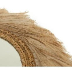 RENDEZ VOUS DéCO Miroir Silas En Matière Naturelle ∅ 70 Cm - Beige -Miroir Soldes Boutique 17886381 5