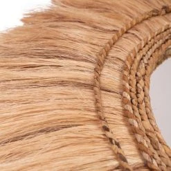 RENDEZ VOUS DéCO Miroir Pakito En Matière Naturelle ∅ 90 Cm - Beige -Miroir Soldes Boutique 17886389 4