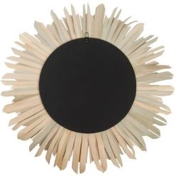 RENDEZ VOUS DéCO Miroir Lova En Matière Naturelle ∅ 90 Cm - Beige -Miroir Soldes Boutique 17886400 3