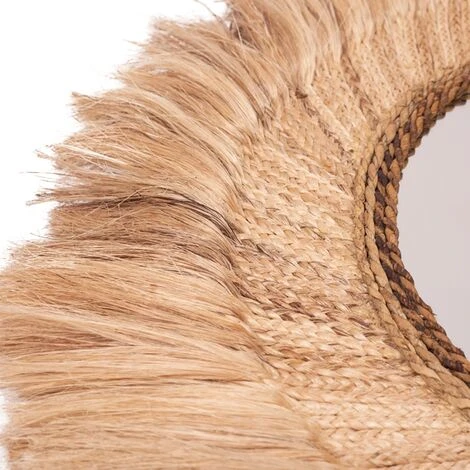 RENDEZ VOUS DéCO Miroir Alaia En Matière Naturelle ∅ 91 Cm - Beige 5 RENDEZ VOUS DéCO Miroir Alaia En Matière Naturelle ∅ 91 Cm - Beige – Image 3