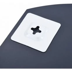 VidaXL Miroir Mural Avec étagère 50x70 Cm Verre Trempé - Argent -Miroir Soldes Boutique 18425839 5