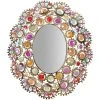 BISCOTTINI Miroir Mural à Accrocher Ovale De 43 X 50 Cm De Diamètre -Miroir Soldes Boutique 18526660 1