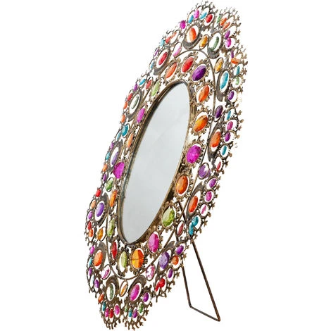 BISCOTTINI Miroir Mural à Accrocher Ovale De 43 X 50 Cm De Diamètre 4 BISCOTTINI Miroir Mural à Accrocher Ovale De 43 X 50 Cm De Diamètre – Image 2