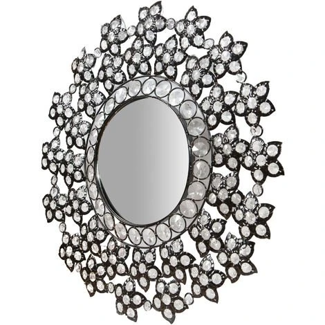 BISCOTTINI Miroir Mural à Accrocher De 50 Cm De Diam. 3 BISCOTTINI Miroir Mural à Accrocher De 50 Cm De Diam.