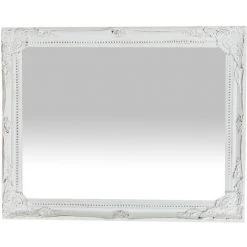 BISCOTTINI Miroi Pour Suspension Verticale/horizontale L36,5xPR3xH47 Cm Finition Antique Blanche -Miroir Soldes Boutique 18527013 3