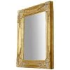 BISCOTTINI Miroir Mural à Accrocher Vertical/horizontal L27xPR3xH32 Cm Finition Or Antique -Miroir Soldes Boutique 18527020 1