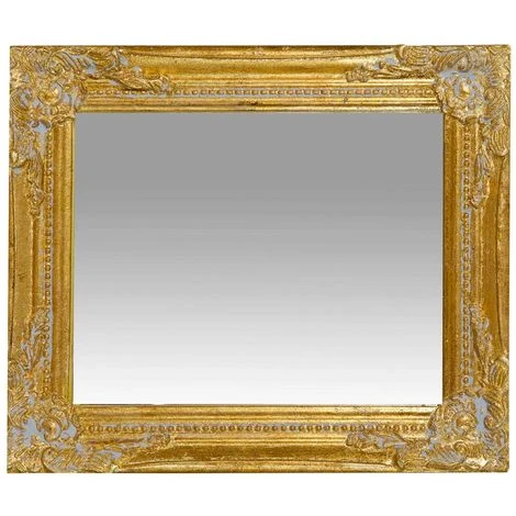 BISCOTTINI Miroir Mural à Accrocher Vertical/horizontal L27xPR3xH32 Cm Finition Or Antique 5 BISCOTTINI Miroir Mural à Accrocher Vertical/horizontal L27xPR3xH32 Cm Finition Or Antique – Image 3