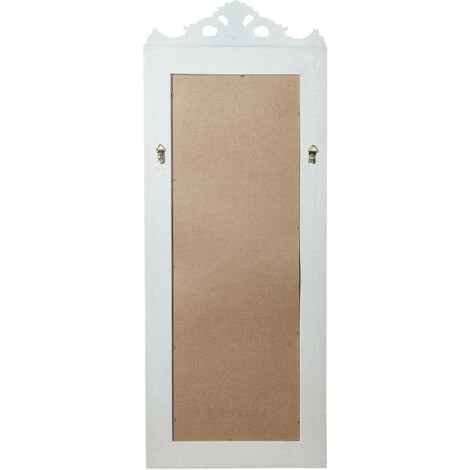 BISCOTTINI Miroir Mural à Accrocher Avec Finition Blanc 6 BISCOTTINI Miroir Mural à Accrocher Avec Finition Blanc – Image 4