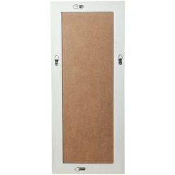BISCOTTINI Miroir Mural à Accrocher Suspendu Vertical/horizontal L35xPR2xH82 Cm Finition Blanc Vieilli 9 BISCOTTINI Miroir Mural à Accrocher Suspendu Vertical/horizontal L35xPR2xH82 Cm Finition Blanc Vieilli -Miroir Soldes Boutique 18527052 4