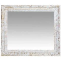 BISCOTTINI Miroir Mural à Accrocher Suspendu Vertical/horizontal L64xPR4xH74 Cm Finition Or Antique -Miroir Soldes Boutique 18527073 3
