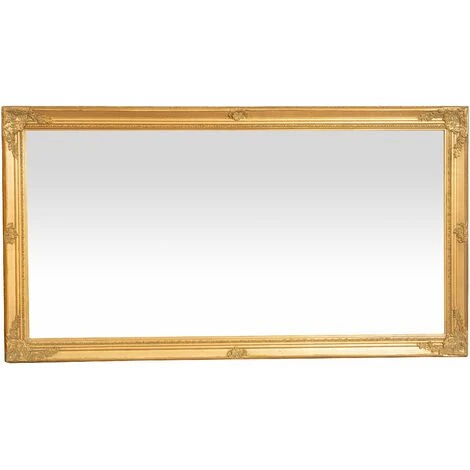 BISCOTTINI Miroir Mural à Accrocher Suspendu Vertical/horizontal L72xPR3xH132 Cm Finition Or Antique 4 BISCOTTINI Miroir Mural à Accrocher Suspendu Vertical/horizontal L72xPR3xH132 Cm Finition Or Antique – Image 2