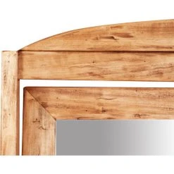 BISCOTTINI Miroir Pivotant Monté Au Sol En Bois Massif De Tilleul Finition Naturelle L61xPR45xH172 Cm Made In Italy 9 BISCOTTINI Miroir Pivotant Monté Au Sol En Bois Massif De Tilleul Finition Naturelle L61xPR45xH172 Cm Made In Italy -Miroir Soldes Boutique 18527440 3