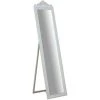 BISCOTTINI Miroir Au Sol Sur Pied Avec Finition Blanc Antique L43xPR3XH178 Cm -Miroir Soldes Boutique 18527561 1