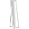BISCOTTINI Miroir Au Sol Sur Pied Avec Finition Blanc Antique L44xPR3XH164 Cm